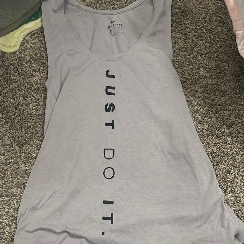 Nike Women's Gray Tank Top